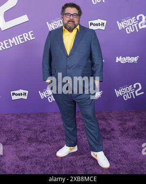 Bobby Moynihan arriva alla Disney and Pixar's INSIDE OUT 2 World Premiere che si tiene all'El Capitan Theatre di Hollywood, CALIFORNIA, lunedì, 10 giugno 2024. (Foto di Sthanlee B. Mirador/Sipa USA) Foto Stock