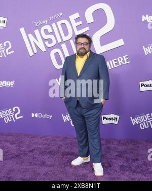 Bobby Moynihan arriva alla Disney and Pixar's INSIDE OUT 2 World Premiere che si tiene all'El Capitan Theatre di Hollywood, CALIFORNIA, lunedì, 10 giugno 2024. (Foto di Sthanlee B. Mirador/Sipa USA) Foto Stock