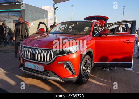 ISTANBUL, TURKIYE - 01 MAGGIO 2023: Mostra di auto TOGG a Teknofest Istanbul Foto Stock