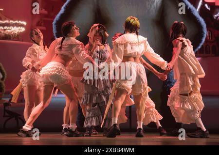 Toronto, Canada. 9 giugno 2024. La cantante e cantautrice americana Melanie Martinez si esibisce in uno show sold out alla Scotiabank Arena di Toronto. (Foto di Angel Marchini/SOPA Images/Sipa USA) credito: SIPA USA/Alamy Live News Foto Stock