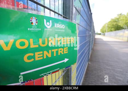 Duesseldorf, Germania. 11 giugno 2024. Merkur Spielarena a Duesseldorf sull'11. Giugno 2024. Foto: Sanjin Strukic/PIXSELL credito: Pixsell/Alamy Live News Foto Stock