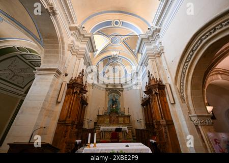 Ragusa, Italia - 26 agosto 2023: Santa Maria delle scale a Ragusa, Italia. Foto Stock