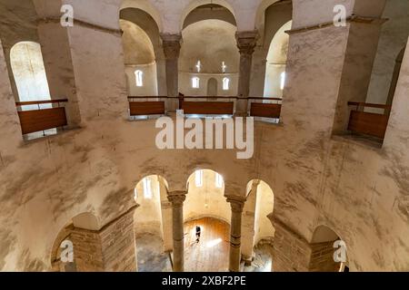 Innenraum der Kirche St. Donatus a Zara, Kroatien, Europa | Chiesa di San Donato interno, Zara, Croazia, Europa Foto Stock