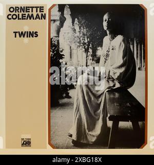 Copertina in vinile vintage. Ornette Coleman-Twins 1971 Foto Stock