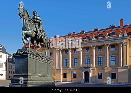 Geografia / viaggi, Germania, Turingia, Weimar, piazza della democrazia, ULTERIORI-DIRITTI-CLEARANCE-INFO-NOT-AVAILABLE Foto Stock