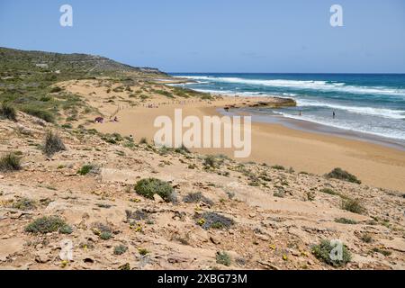 Geografia / viaggi, Spagna, Valencia, Murcia, playa de Calblanque, ULTERIORI-DIRITTI-AUTORIZZAZIONE-INFORMAZIONI-NON-DISPONIBILI Foto Stock