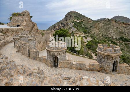 Geografia / viaggi, Spagna, Valencia, Murcia, Bateria de Castillitos a capo Tinoso, forte, DIRITTI-AGGIUNTIVI-INFORMAZIONI-NON-DISPONIBILI Foto Stock