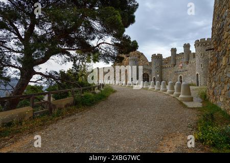 Geografia / viaggi, Spagna, Valencia, Murcia, Bateria de Castillitos a capo Tinoso, forte, DIRITTI-AGGIUNTIVI-INFORMAZIONI-NON-DISPONIBILI Foto Stock