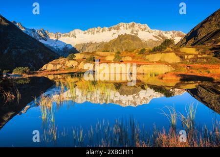 Geografia / viaggi, Svizzera, Dammastock, 3630m, Goescheneralp, URI, NON-USO-ESCLUSIVO PER-USO-BIGLIETTI-BIGLIETTI-CARTOLINE-CARTOLINE-PIEGHEVOLI Foto Stock