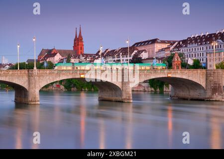 Geografia / viaggi, Svizzera, Basilea, USO NON ESCLUSIVO PER L'USO DI CARTOLINE PIEGHEVOLI, BIGLIETTI D'AUGURI, CARTOLINE Foto Stock