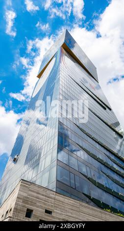 Parigi, Francia, il Tour Duo, torri gemelle degli architetti Jean Nouvel nel 13h arrondissement di Parigi, solo editoriale. Foto Stock