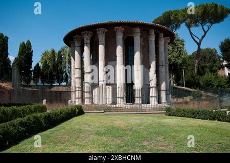 Italia, Lazio, Roma, Piazza bocca della Verità, Tempio di Eracle Foto Stock