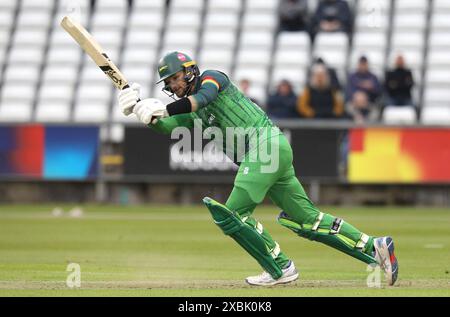 Peter Handscomb di Leicestershire Foxes in battuta durante il Vitality T20 Blast match tra Durham e Leicestershire Foxes al Seat Unique Riverside, Chester le Street, mercoledì 12 giugno 2024. (Foto: Robert Smith | mi News) crediti: MI News & Sport /Alamy Live News Foto Stock