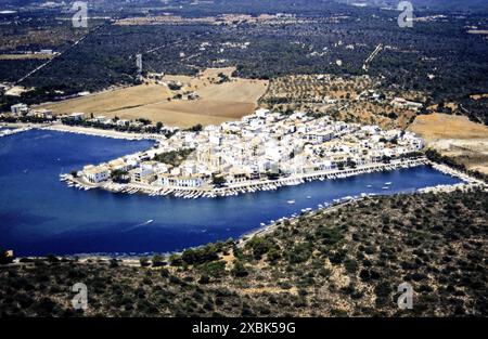 Sa Capella, Portocolom. Felanitx. Regione di es Migjorn. Maiorca. Isole Baleari. Spagna. Foto Stock