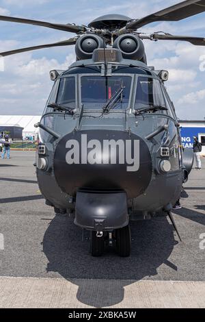 Airbus Helicopter H225M, International Aerospace Exhibition Berlin, Germania, 2024 Foto Stock