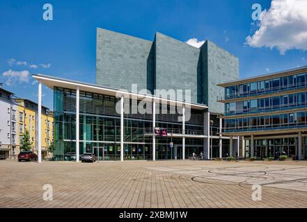 Georg-Friedrich-Haendel-Halle, sala congressi e sala concerti, Halle an der Saale, Sassonia-Anhalt, Germania Foto Stock