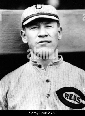 Jim Thorpe, 1918 anni, baseball, giocatore, nativo americano, Cincinatti, Reds Foto Stock