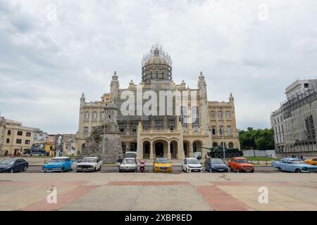 L'AVANA, CUBA - 28 AGOSTO 2023: Ricostruzione del Museo de la Revolucion a l'Avana, Cuba Foto Stock