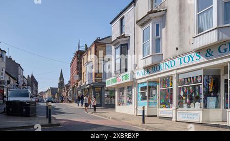 FileyTown Centre , North Yorkshire East Coast, Inghilterra settentrionale, Regno Unito Foto Stock