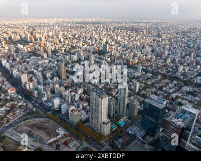 Vista aerea di Buenos Aires, Argentina Foto Stock