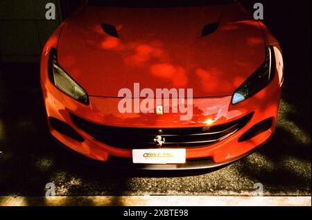 Ferrari Portofino, Barcellona, Catalogna, Spagna. Foto Stock