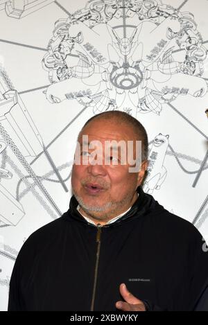 Ai Weiwei, oltre i confini, 2024, Kaiservilla, Bad Ischl, Oberösterreich, Manfred Siebinger *** ai Weiwei, oltre i confini, 2024, Kaiservilla, Bad Ischl, alta Austria, Manfred Siebinger Foto Stock