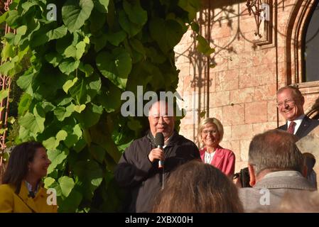 Ai Weiwei, oltre i confini, 2024, Kaiservilla, Bad Ischl, Oberösterreich, Manfred Siebinger *** ai Weiwei, oltre i confini, 2024, Kaiservilla, Bad Ischl, alta Austria, Manfred Siebinger Foto Stock