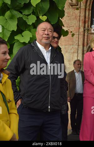 Ai Weiwei, oltre i confini, 2024, Kaiservilla, Bad Ischl, Oberösterreich, Manfred Siebinger *** ai Weiwei, oltre i confini, 2024, Kaiservilla, Bad Ischl, alta Austria, Manfred Siebinger Foto Stock