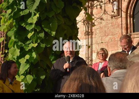 Ai Weiwei, oltre i confini, 2024, Kaiservilla, Bad Ischl, Oberösterreich, Manfred Siebinger *** ai Weiwei, oltre i confini, 2024, Kaiservilla, Bad Ischl, alta Austria, Manfred Siebinger Foto Stock