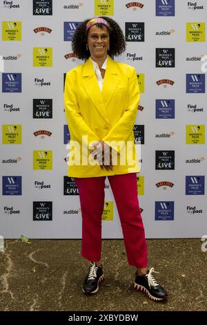 Londra, Regno Unito. 13 giugno 2024. Bernardine Evaristo, autrice, partecipa alla cerimonia di premiazione del Women's Prize for Fiction 2024 e del Women's Prize for non-Fiction a Bedford Square Gardens. Crediti: Stephen Chung / Alamy Live News Foto Stock