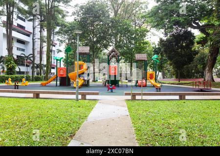 Parco giochi per bambini. Singapore. Foto Stock