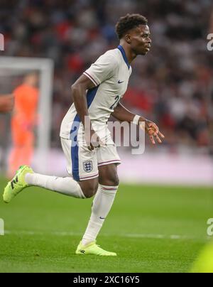 07 giu 2024 - Inghilterra contro Islanda - amichevole internazionale - Wembley. L'inglese Bukayo Saka in azione. Foto : Mark Pain / Alamy Live News Foto Stock