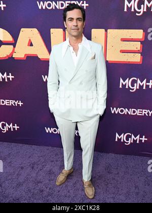 13 giugno 2024, Hollywood, California, Stati Uniti: Danny Pino partecipa alla premiere di Los Angeles di MGM Plus ''Hotel cocaine' (immagine di credito: © Billy Bennight/ZUMA Press Wire) SOLO PER USO EDITORIALE! Non per USO commerciale! Foto Stock