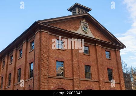 Hyde Park Barracks, uno degli edifici più antichi di Sydney, Australia. Fu costruito nel 1819 per ospitare i detenuti Foto Stock