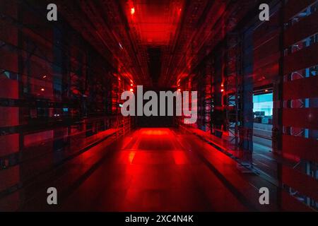 Tunnel del vento - Toyota Gazoo Racing, Colgne Germania. Foto Stock