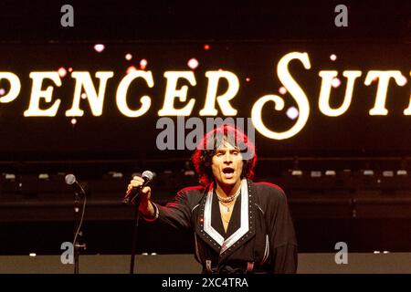 Milano, Italia. 13 giugno 2024. Spencer Sutherland si esibisce in concerto a Milano, Italia, il 13 giugno 2024 (foto di Mairo Cinquetti/NurPhoto) crediti: NurPhoto SRL/Alamy Live News Foto Stock