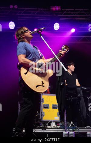 Donington, Regno Unito. 13 giugno 2024. Wheatus intrattiene i fan al Download Festival. Cristina Massei/Alamy notizie in diretta Foto Stock