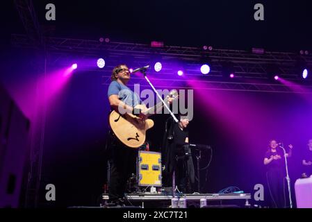 Donington, Regno Unito. 13 giugno 2024. Wheatus intrattiene i fan al Download Festival. Cristina Massei/Alamy notizie in diretta Foto Stock