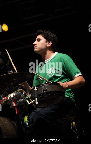 Donington, Regno Unito. 13 giugno 2024. Wheatus intrattiene i fan al Download Festival. Cristina Massei/Alamy notizie in diretta Foto Stock