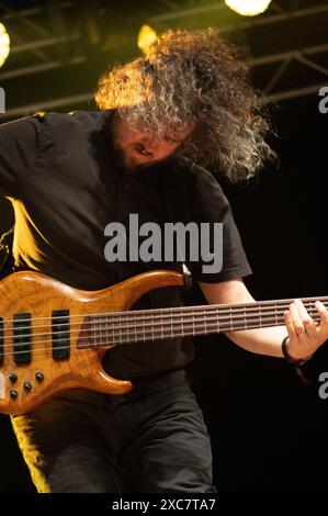 Donington, Regno Unito. 13 giugno 2024. Wheatus intrattiene i fan al Download Festival. Cristina Massei/Alamy notizie in diretta Foto Stock