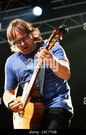 Donington, Regno Unito. 13 giugno 2024. Wheatus intrattiene i fan al Download Festival. Cristina Massei/Alamy notizie in diretta Foto Stock