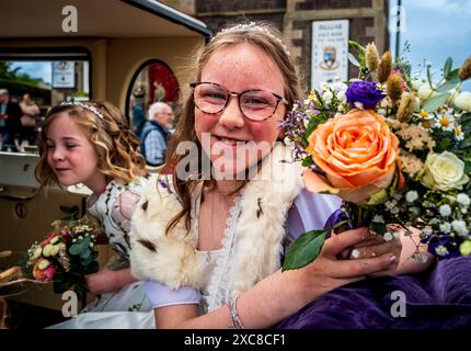 16 giugno 2024: Biggar Gala Day, Biggar, South Lanarkshire, Scozia Foto Stock