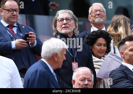 Fussball UEFA EURO 2024 Gruppenphase 1. Spieltag Ungarn - Schweiz am 15.06.2024 im Koeln Stadion in Koeln Toni Schumacher foto: Revierfoto crediti: ddp media GmbH/Alamy Live News Foto Stock