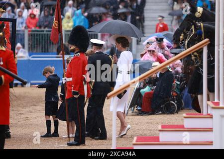 Londra Regno Unito 15 giugno Regno Unito Trooping the Colour Foto Stock