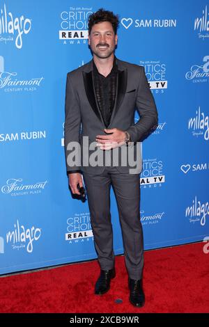 Fairmont Century Plaza, Stati Uniti. 15 giugno 2024. Maksim Chmerkovskiy partecipa ai Critics Choice Real TV Awards 2024 al Fairmont Century Plaza il 15 giugno 2024 a Los Angeles, California. Foto: Crash/imageSPACE/Sipa USA credito: SIPA USA/Alamy Live News Foto Stock