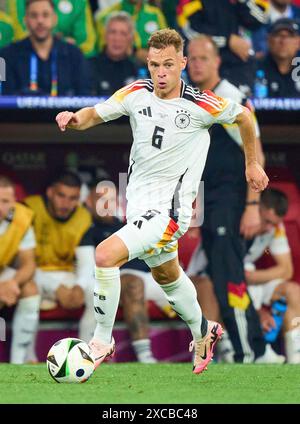 Joshua Kimmich, DFB 6 nella partita della fase a gironi GERMANIA - SCOZIA 5-1 dei Campionati europei UEFA 2024 il 14 giugno 2024 a Monaco, Germania. Fotografo: Peter Schatz Foto Stock