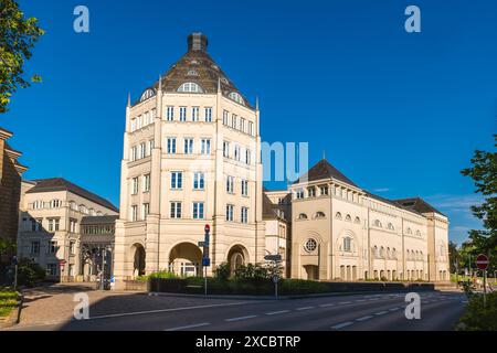 La città giudiziaria, una sede nella città di Lussemburgo, ospita una serie di tribunali e uffici legali Foto Stock
