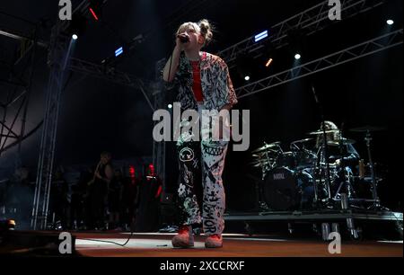 Leicestershire, Regno Unito. Sabato 16 giugno 2024. Harper si esibisce sul Dogtooth Stage al Download Festival 2024 a Donington Park. Crediti: Jon Harris/Alamy Live News Foto Stock