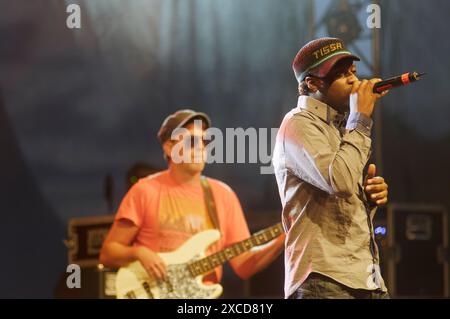 Vienna, Austria. 7 agosto 2012. Concerto con Cloud Tissa a Vienna Foto Stock