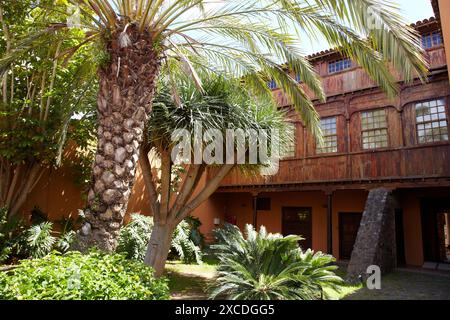 MHAT, Museo Historia y Antropologia de Tenerife, Casa Lercaro, San Cristóbal de La Laguna, Tenerife, Isole Canarie, Spagna. Foto Stock